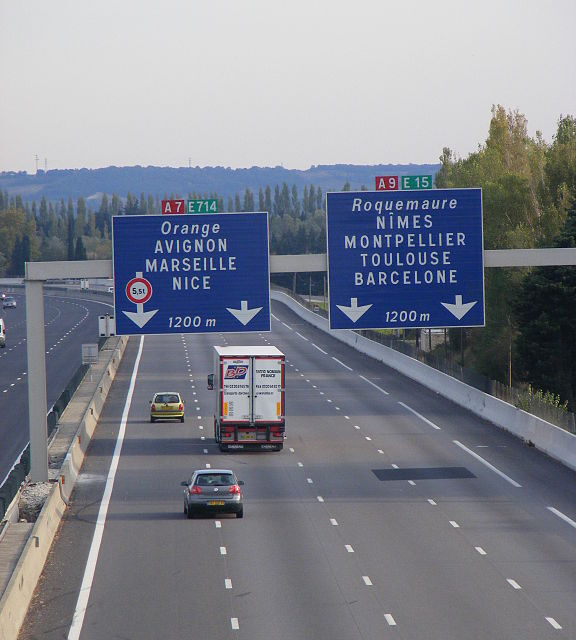 Vaucluse – Le viaduc de Bonpas de l’autoroute A7 fait l’objet de travaux de maintenance