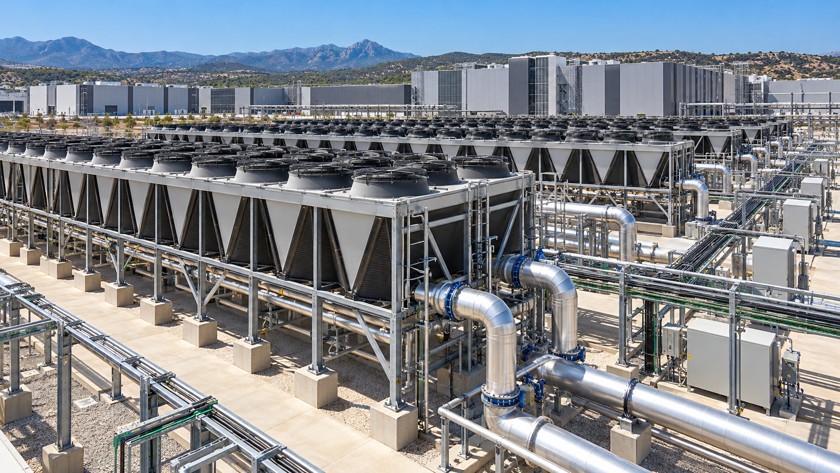 VINCI construira une centrale de refroidissement pour un campus numérique
